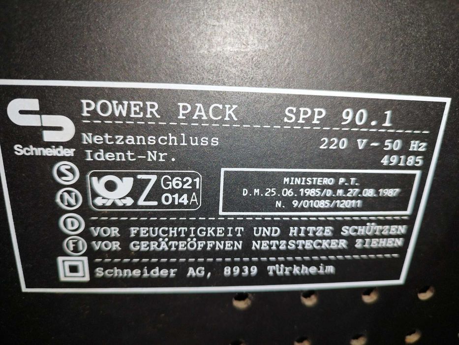 Sistema de som Schneider