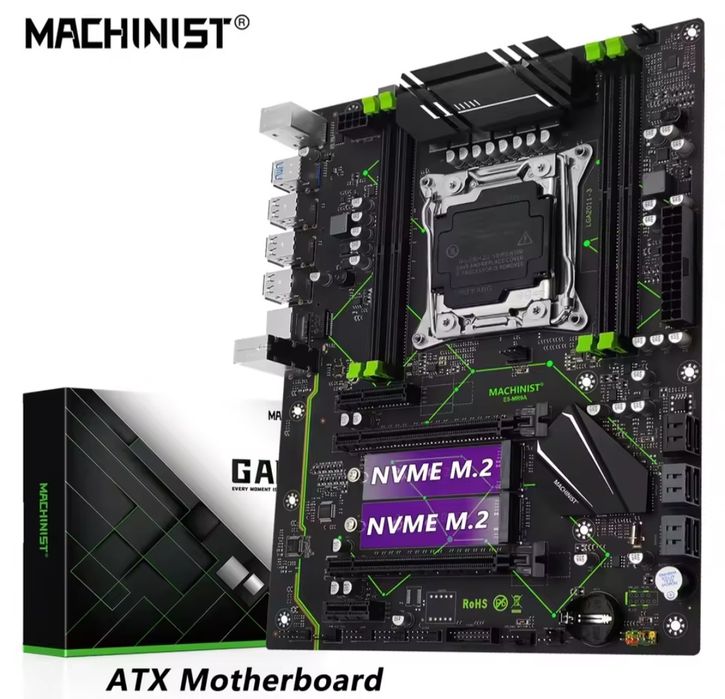 MACHINIST MR9A-PRO X99 LGA 2011-3 + Xeon E5 2650 V4 + DDR4 32 ГБ 3200 ecc reg