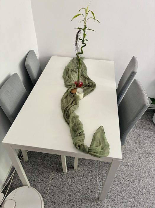 Conjunto de Mesa e cadeiras