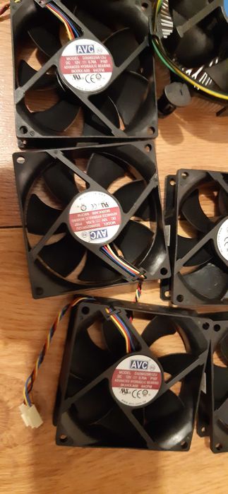 zestaw wentylatorów do PC intel i inne