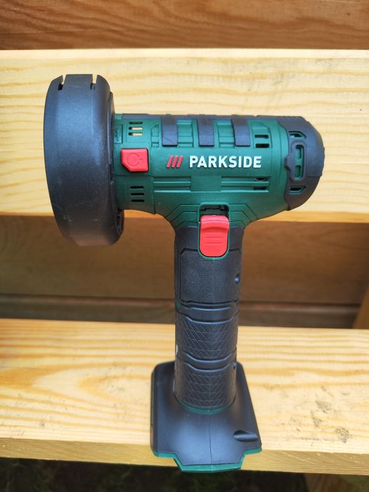 Акумуляторна кутова шліфувальна машина Parkside PWSAM 20-Li C2 76 мм