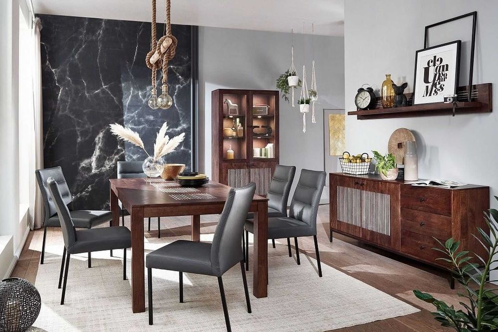 WITRYNA LAKIEROWANA 100x200 cm Drewniana z mango -67%! BGM24.pl B 7349