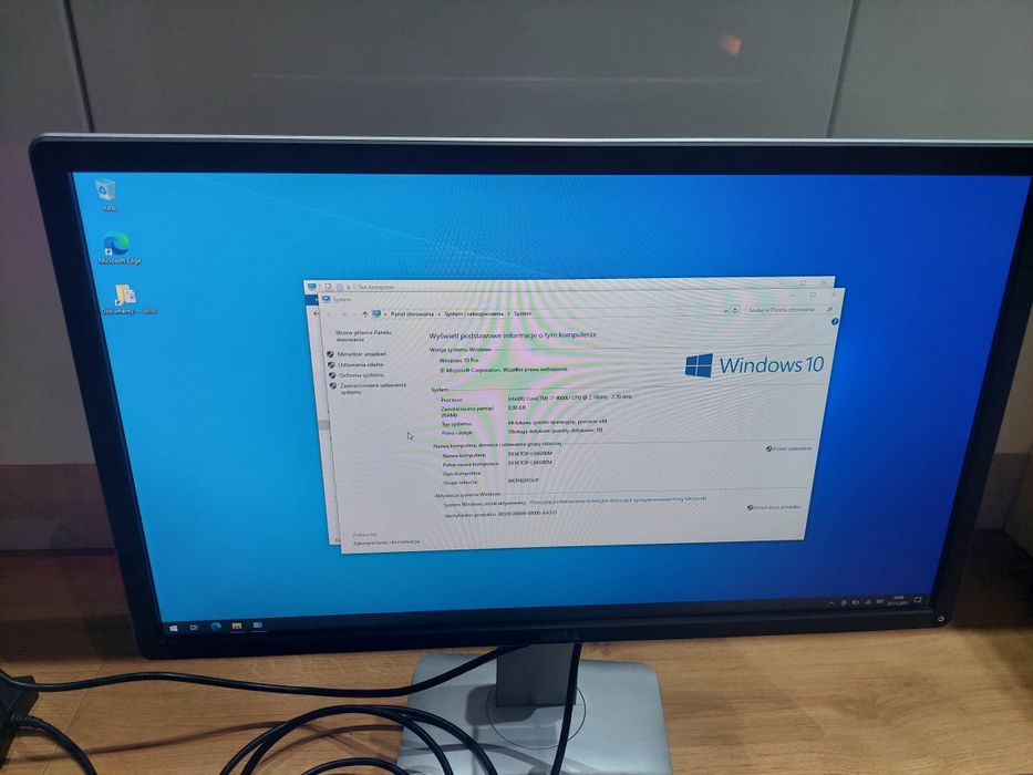 Dell e7240 i7 dodykowy, monitor Dell 24, stacja dokująca, 2x zasilacz