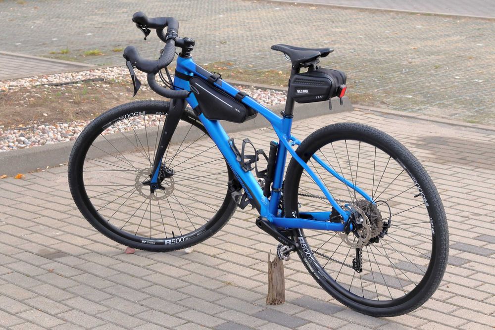 MERIDA SILEX 400 XS (44) matt blue 2021 GRX koła DT Swiss + gratisy