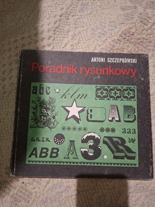 Poradnik rysunkowy Antoni Szczepkowski 1980 książka PRL