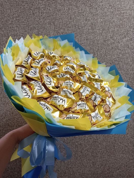 Букет з цукерок ,фуд букет