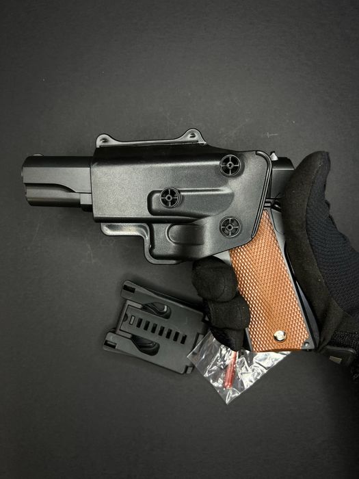 Іграшковий металевий пістолет Кольт 1911 з кобурою G13+ Galaxy