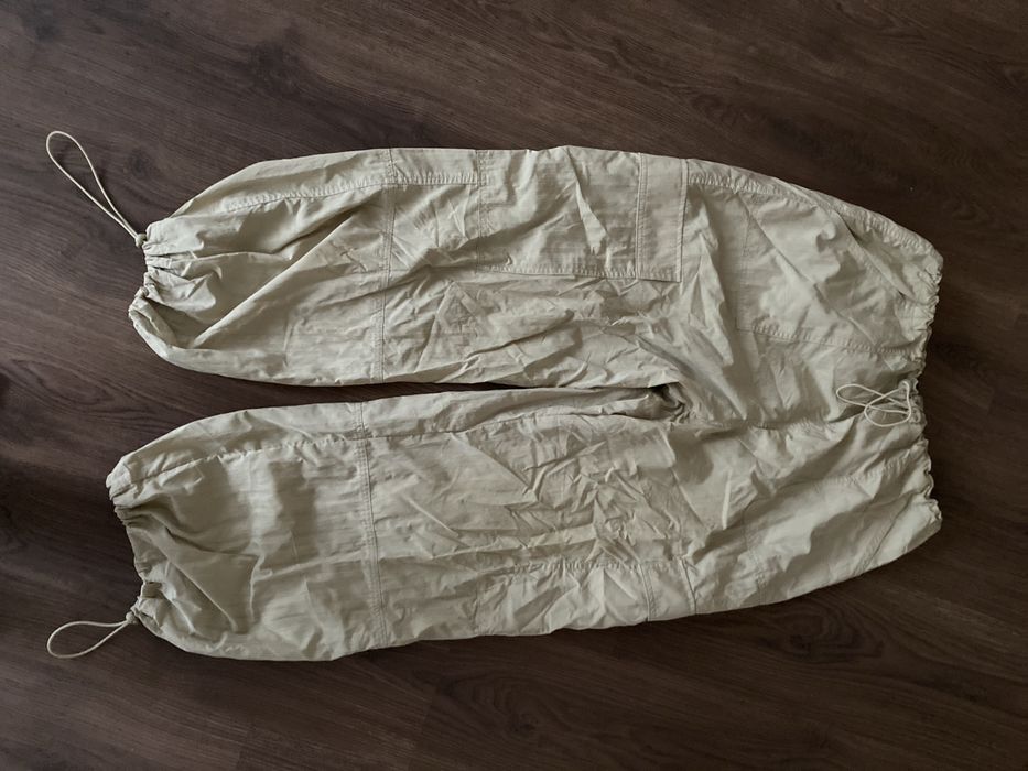 Широкі брюки з завязками