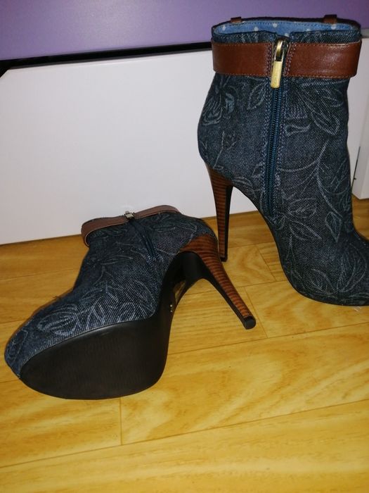 Джинсовые стильные ботильоны 37 размер