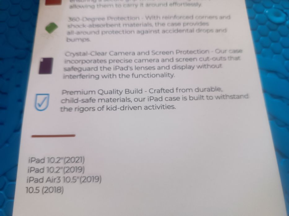 Дитячий протиударний чохол iPad 10.2"