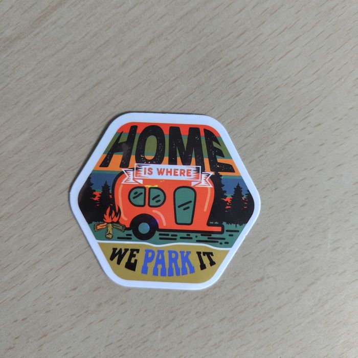 100 Autocolantes Stickers Campismo Montanha Van Aventura