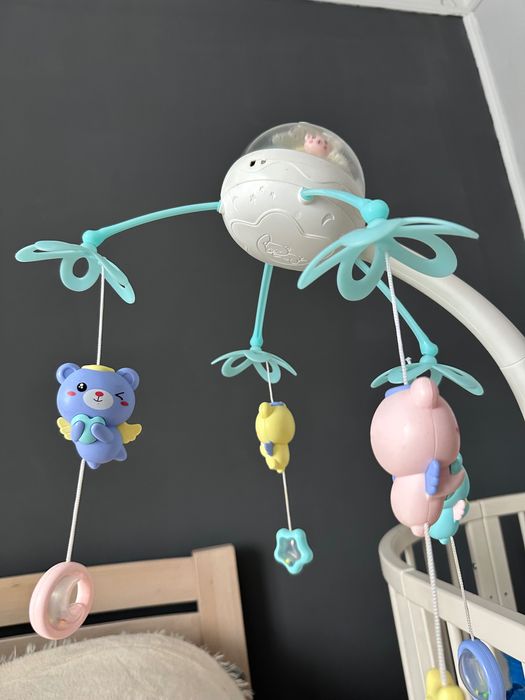 Дитячий мобіль Kids Melody Projection & Night Light Bed Bell