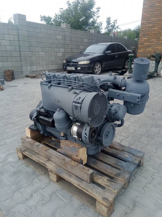 Двигатель Д144 (Т-40) с КПП ГАЗ-52 и МОХ на Львовский погрузчик