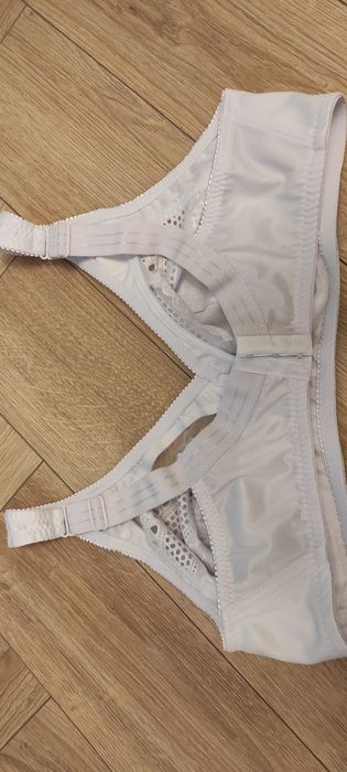 Biustonosz stanik Susa 80DD nowy biały