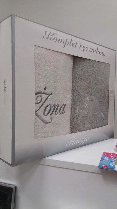 Komplet Ręczniki Żona Mąż - 75 x 150