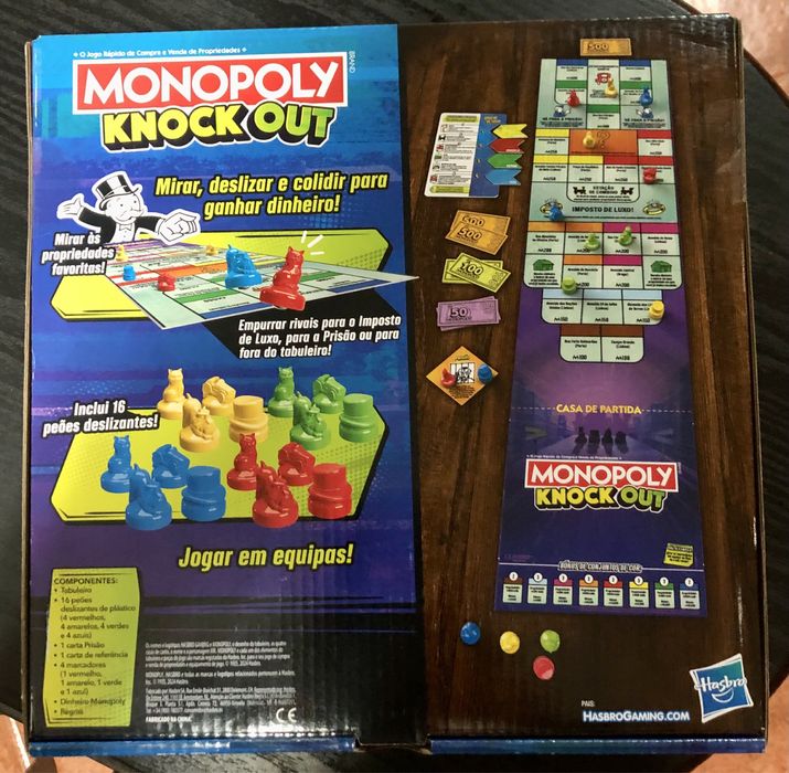 Monopoly Knock Out ( *NOVO )