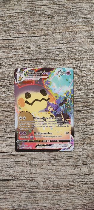 Cata Pokémon Mimikyu Vmax