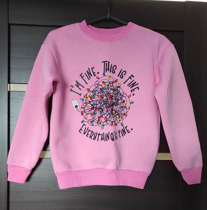 Новий теплий світшот на дівчинку