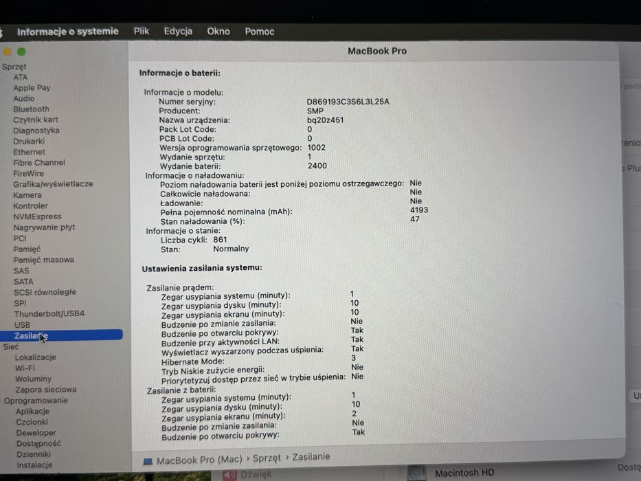 Macbook Pro 2019 toutch bar