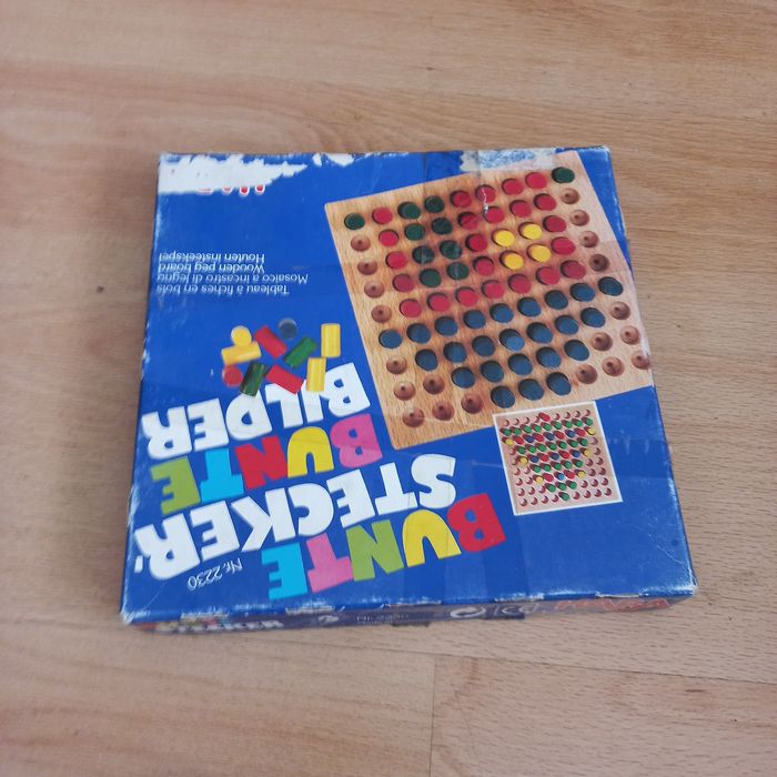 Jogo vintage - Bunte stecker, bunte  ilder