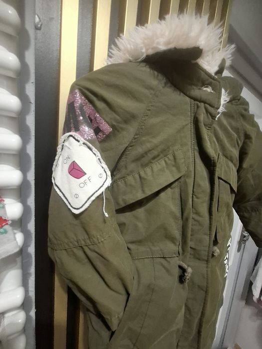 Kurtka zimowa dla dziewczynki Zara 116