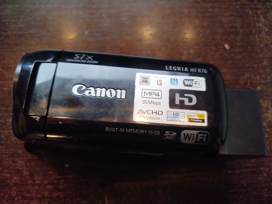 Canon Câmara de Filmar HD | Zoom 32x | COMO NOVA | 75€ NEGOCIÁVEL