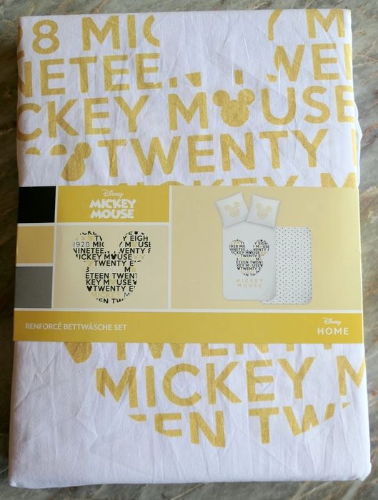 Фірмова постільна білизна Disney HOME Міккі Маус 80x80 135x200 Бавовна
