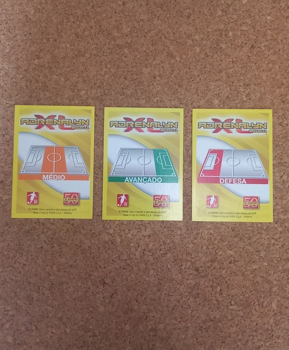 Conjunto 3 cartas Beira Mar (adrenalyn 2010-11)