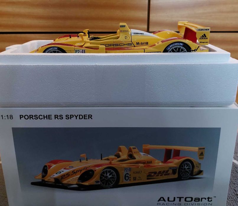Porsche RS Spyder #6 Penske Racing LMP2 DHL Alms 2007 AUTOart 1:18