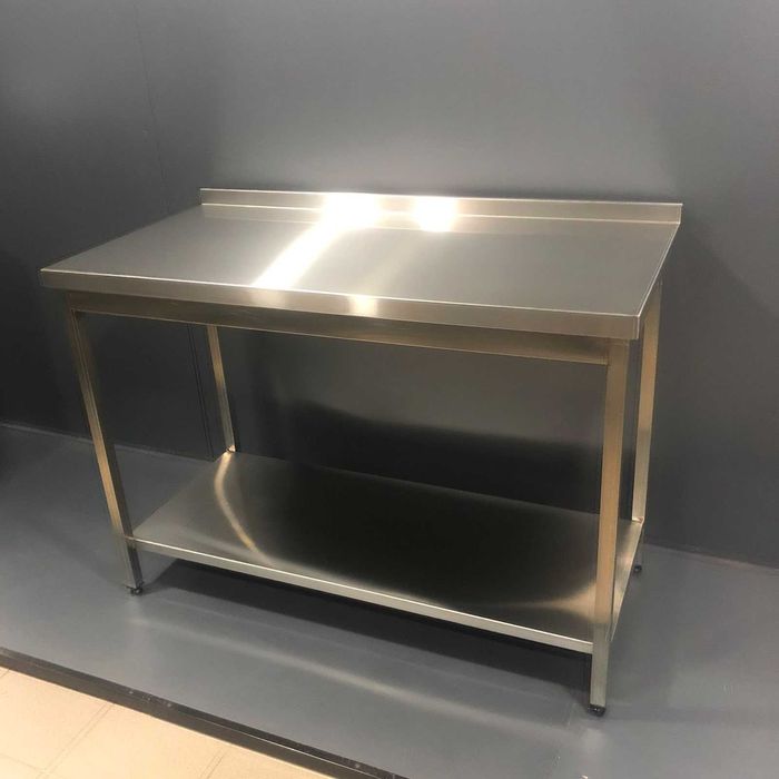 Меблі з нержавійки стіл мийка стелаж полиця сушка витяжка