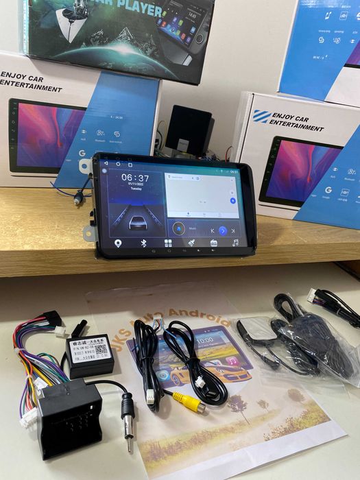 AutoRadio P/ VW-SKODA-SEAT 2Din '9' Android 13-32gb-64gB CarplayRDS