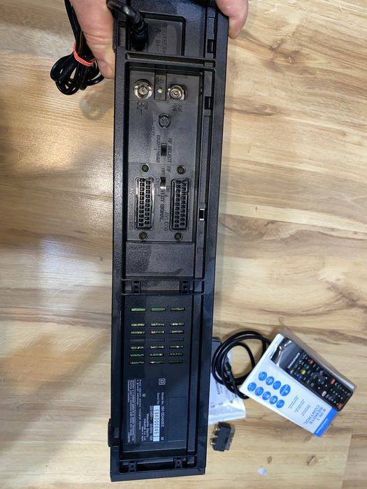 Panasonic NV-SD450+nowy pilot 8w1+stan b. dobry-podłączenie przez HDMI