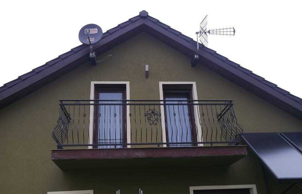 Balustrady balkonowe
