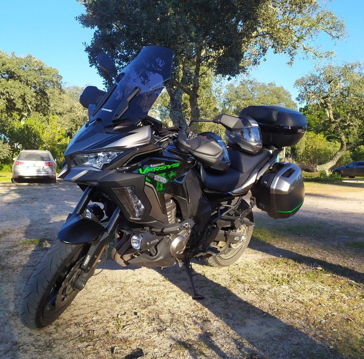 Vidro Puig Dark para Kawasaki Versys 1000
