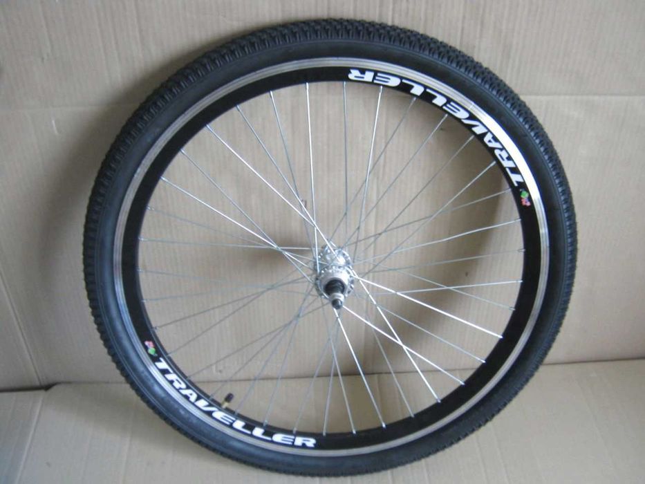 Колесо переднее/заднее 26" двойной обод под дисковый тормоз на промах