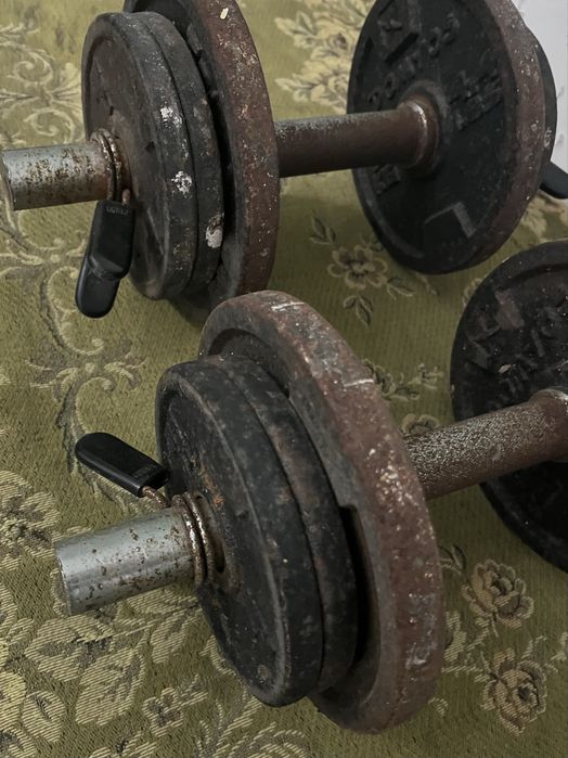 Conjunto de halteres 20 kilos