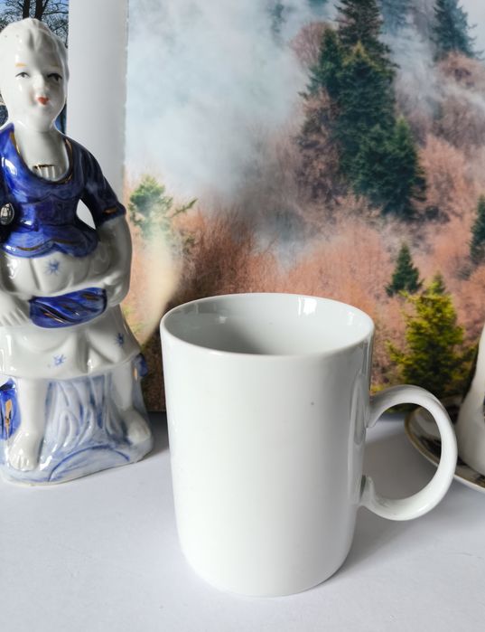 Kubek Chodzież poj.300 piękna stara porcelana
