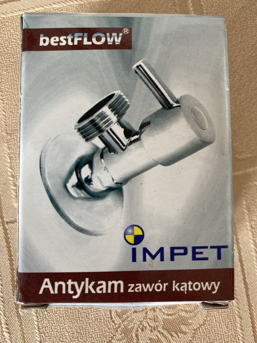 Zawór kątowy antykam 1/2x3/4”