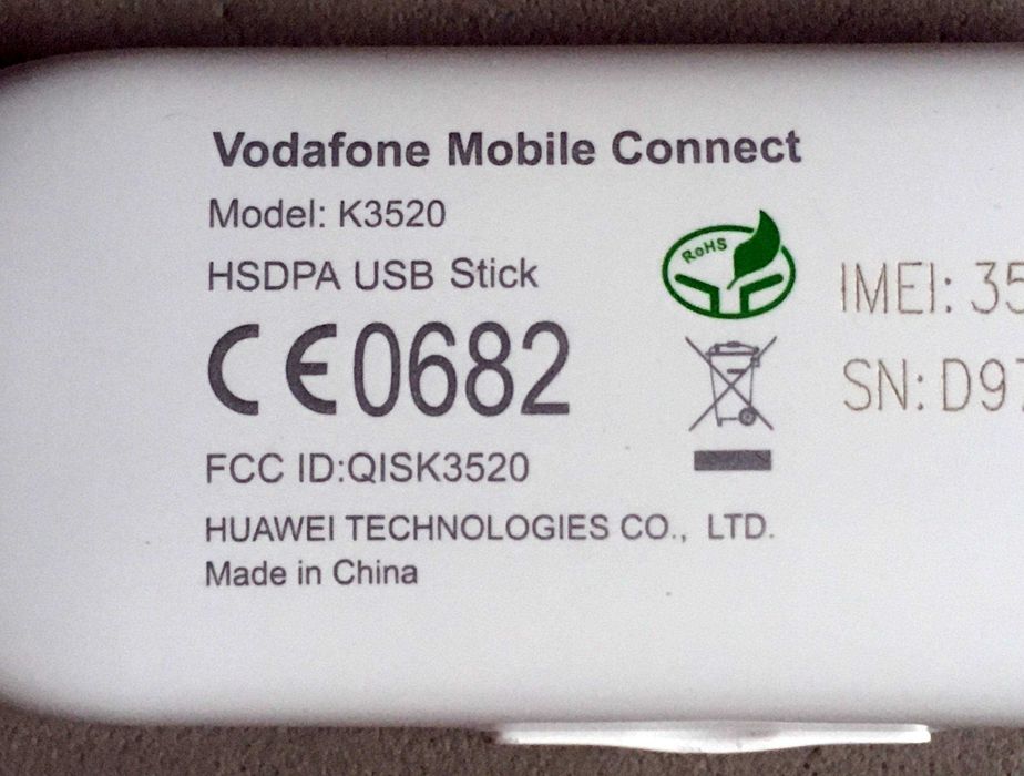Vodafone Mobile Connect k3520 USB (2G/3G/4G)