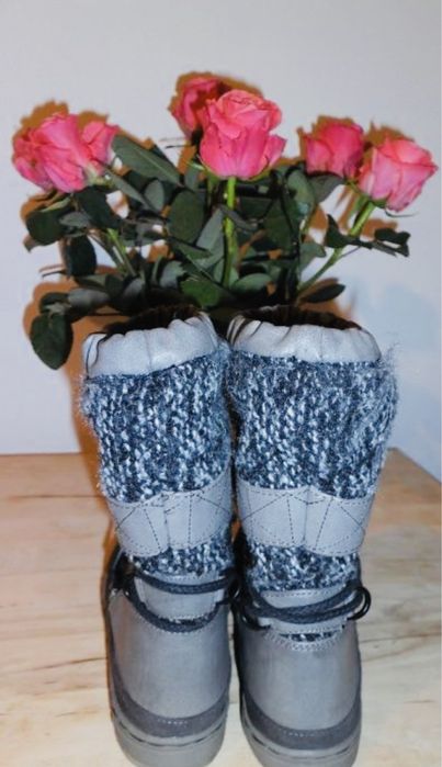 Kozaki Anna Field śniegowce, roz. 37 botki emu sznurowane ugg zima