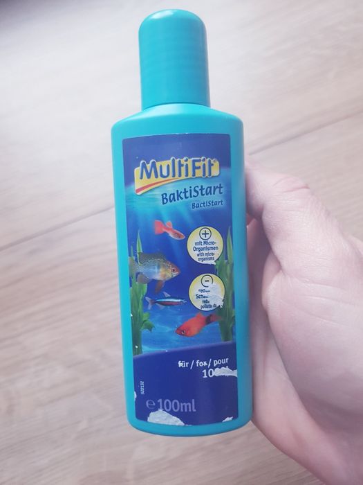 Preparat do uzdatniania wody do akwarium Multi Fit  Baktistart 100ml