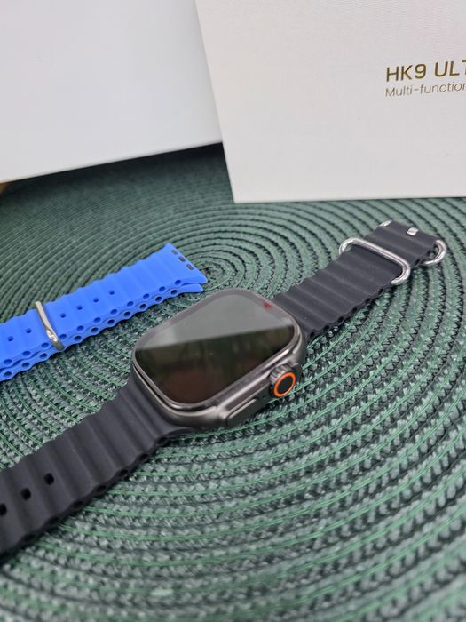 Smartwatch Męski – AMOLED 2,12", połączenia, sport, zdrowie – NOWY