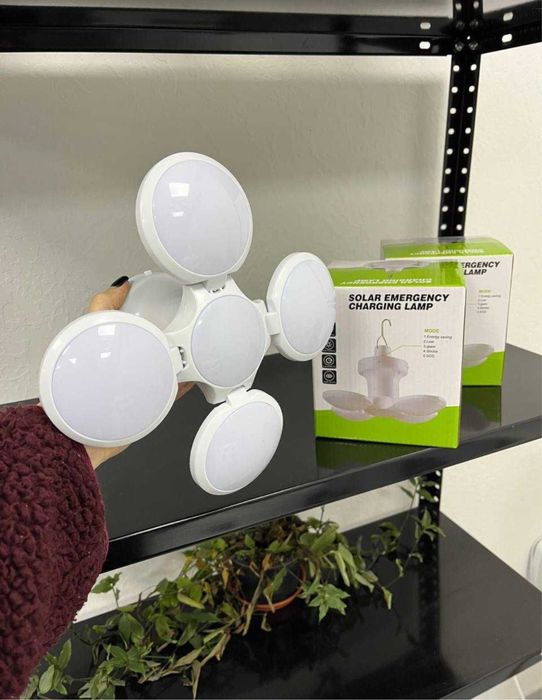 Лампа акумуляторна ( лампочка ромашка, лампа для дому)