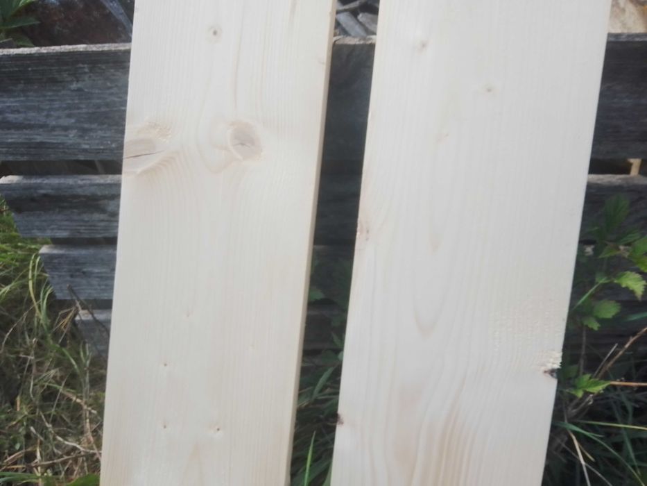 Blat świerkowy 100x20x2 cm, heblowany