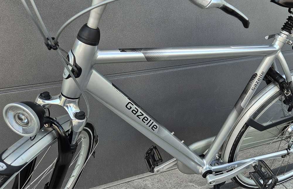 GAZELLE ORANGE C7+ H57 Nexus 7 bardzo ładny męski rower holenderski