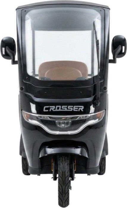 электроскутер Електротрайк CROSSER TR-7 1000W-72V-24Ah GraFen-АКБ шини 10"(2026)