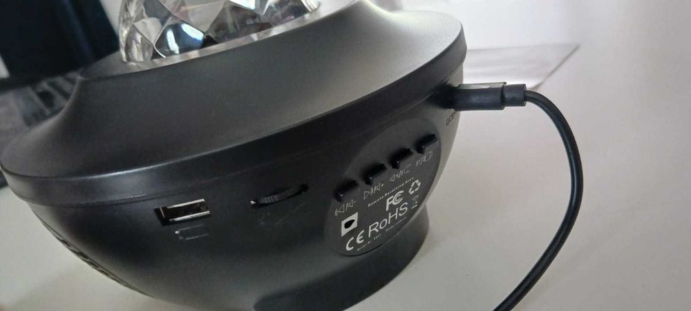 Projektor Gwiazd Space 3w1 LAMPKA GŁOŚNIK usb, bluetooth NOWA