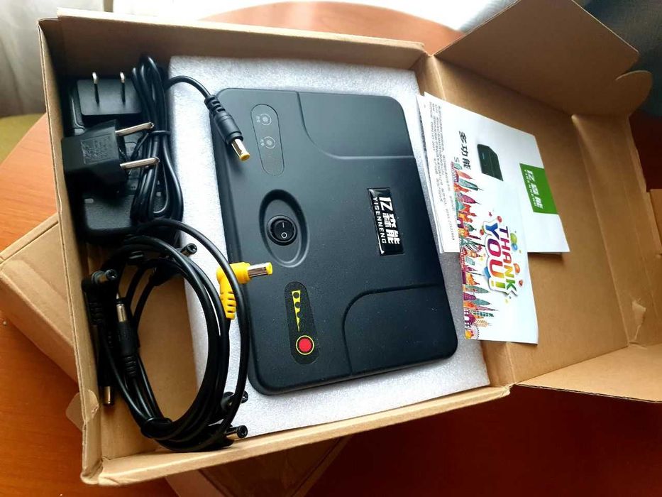 Повербанк 150W 42000 мАч/ 24В 19В 15В 12В 9В 5В безперебійне живлення