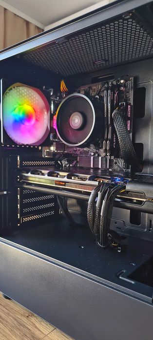 Komputer Gamingowy: RX 5700 XT 8GB/AMD RYZEN /SSD M.2/AM4/WIN11 PRO