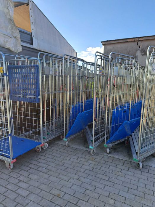Wózek siatkowy 2 ścienny